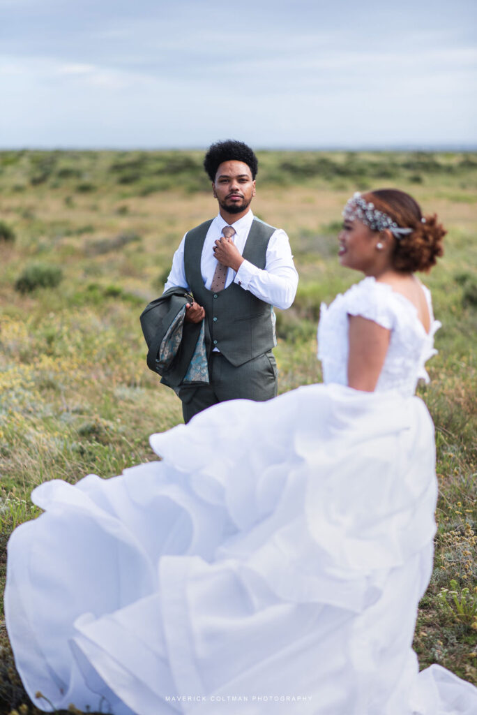 Gqeberha Wedding Photographer - bridal couple at Lombardini Game Farm and Venue