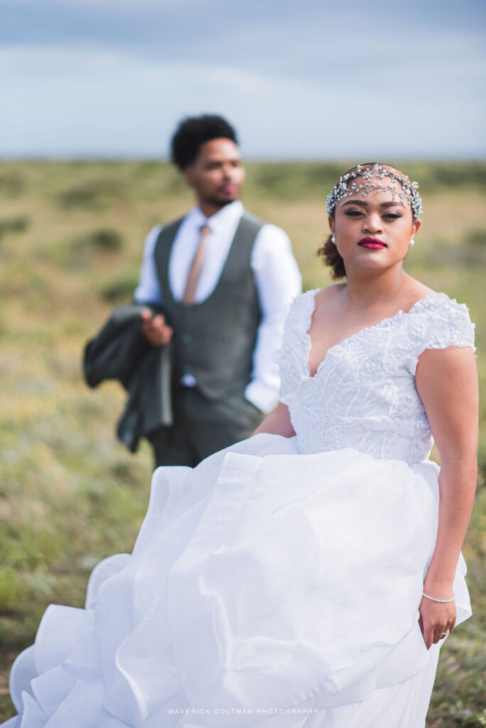 Gqeberha Wedding Photographer - bridal couple at Lombardini Game Farm and Venue