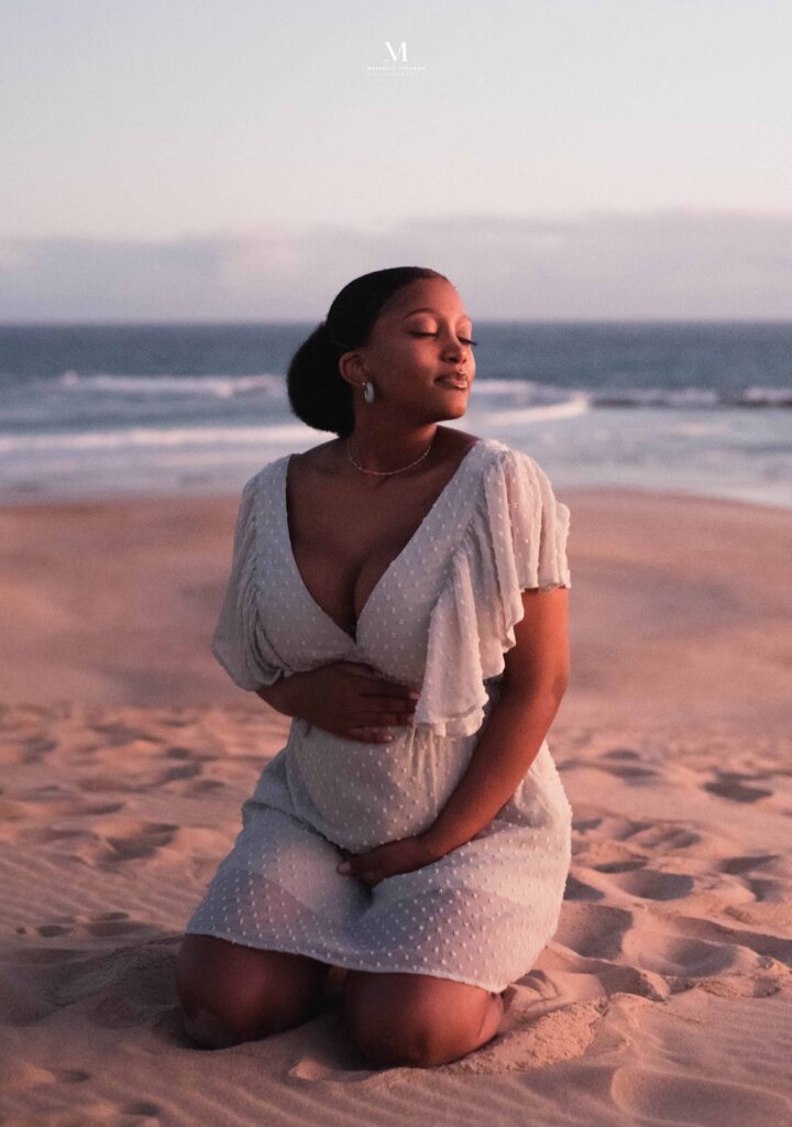 Gqeberha Portrait Photographer - Kayla Jaftha Maternity Session