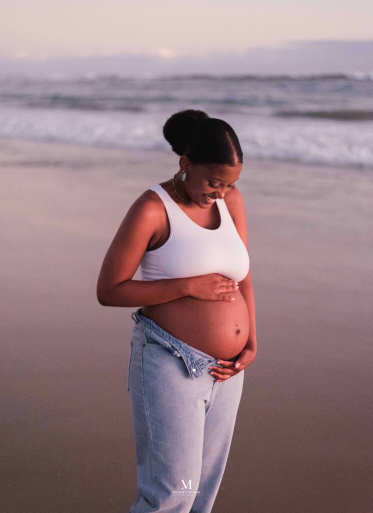 Gqeberha Portrait Photographer - Kayla Jaftha Maternity Session