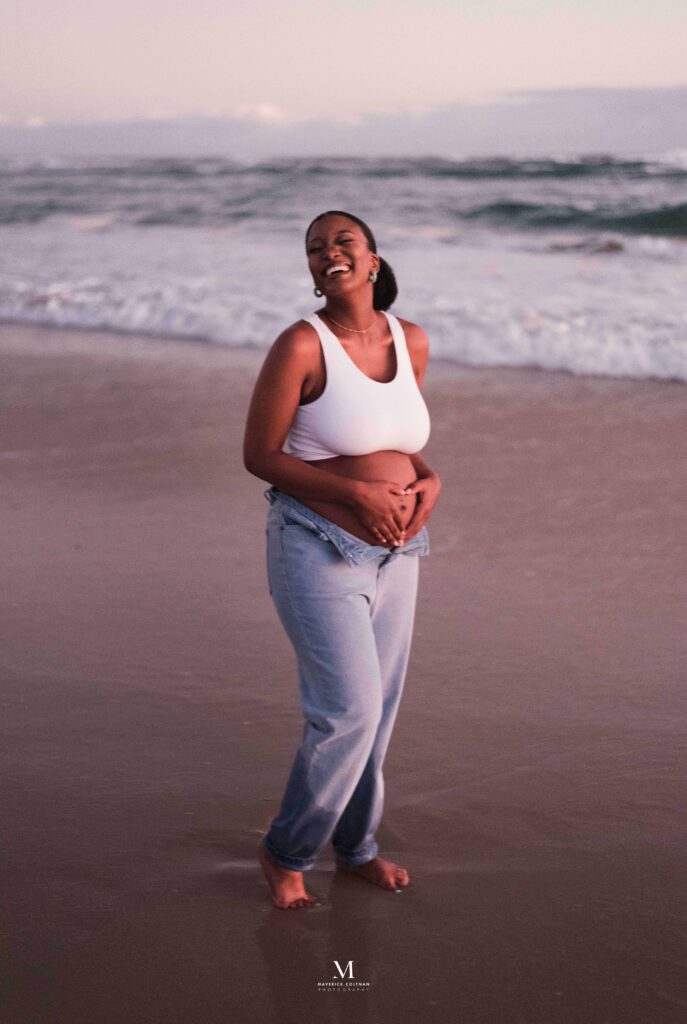 Gqeberha Portrait Photographer - Kayla Jaftha Maternity Session
